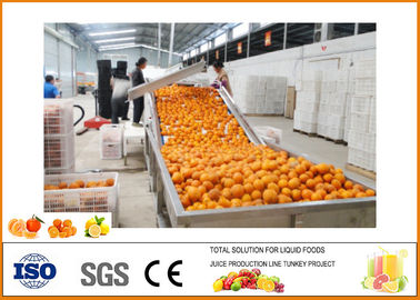 Chine Chaîne de production clés en main de jus de l'orange SS304 5T/H fournisseur