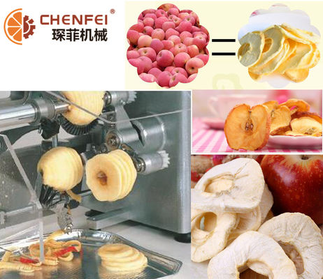 Chaîne de production facile de fruits secs d'Operattion SS304 pour la poire lyophilisée d'Apple