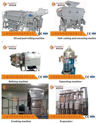 Chaîne de production de jus d'orange d'agrume de NFC 5T/H rendement élevé de CFM-A-02-312-312